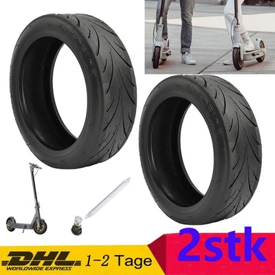 2x E-Scooter Reifen Tubeless 10 Zoll 60/70-6.5 Für Ninebot Max G30 Elektroroller - Bild 1 von 4
