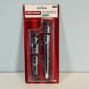 Craftsman 4-PC 1/2" Drive Drive Tool Set 9-42353 Adapter Univ. Joint Extension - Picture 1 of 5