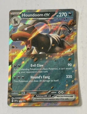 Houndoom ex 103 Sv: Scarlet & Violet Promo Cards Holo - Image 1 of 2