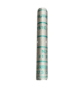 Empalme de barril largo BURNDY YS1C, calibre de alambre de 1 AWG - Imagen 1 de 2