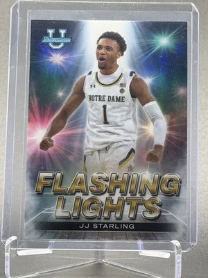 2022-23 Bowman's Best U University JJ STARLING FL-20 Flashing Lights Insert - Image 1 of 2