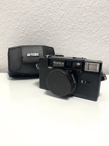 Konica C35 AF2 / Analoge 35mm Retro Kompakt Kamera / Lesen / Guter Zustand ✅ - Bild 1 von 11