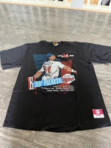MINNESOTA TWINS KIRBY PUCKETT 1992 T-SHIRT LARGE NUTMEG MILLS - Bild 1 von 5