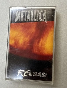 Metallica Reload Cassette Tape Elektra 1997 Heavy Metal Hard Rock Tested - Picture 1 of 5