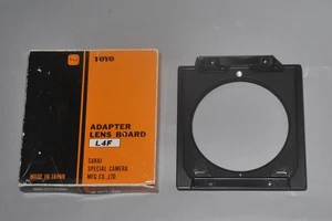 Exc* Toyo Field 45 A AII 4x5 Adapter Lens Board L4F 1631 for Linhof Board Boxed - Picture 1 of 9