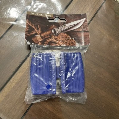 AFILADOR DE CUCHILLOS DE BOLSILLO OSO Pocket afilado de 2 pasos carburo grueso cerámica fina C0 Foto 1 de 2