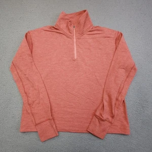 Outdoor Voices Pullover Damen Large Rosa Half Zip Leicht Performance Top - Bild 1 von 11