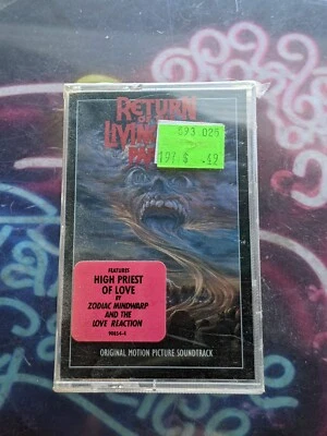 RETURN OF THE LIVING DEAD PART 2 SOUNDTRACK CASSETTE NEW SEALED HORROR CLASSIC - Image 1 of 4