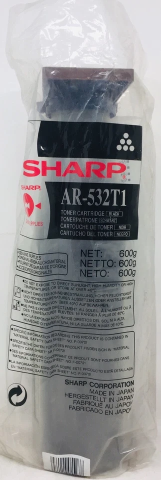 SHARP AR-532T1 TONER ORIGINALE NERO PER SHARP AR-5125/AR-5132 (15.000 PG) - Immagine 1 di 1