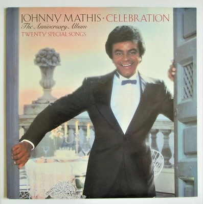 Johnny Mathis - LP - Celebration The Anniversary Album - 1981 - CBS 10028  NM/NM - Image 1 of 3
