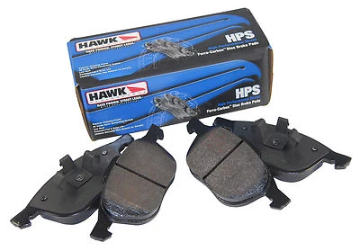 HAWK HPS STREET REAR BRAKE PADS FOR 2000-2009 HONDA S2000 AP1 AP2 2.0L 2.2L - Image 1 of 2