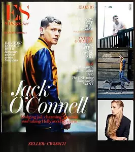 JACK O'CONNELL ANTONY GORMLEY LAURA BAILEY THE "COREGASM" ES MAGAZINE MAY 2016 - Picture 1 of 1