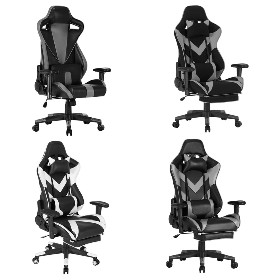 Bürostuhl Racing Stuhl Gamingstuhl Sportsitz Schreibtischstuhl Chefsessel #1158 - Bild 1 von 1