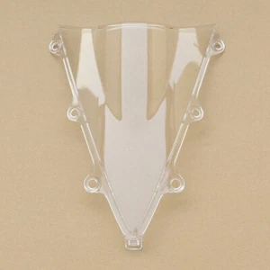 Clear Double Bubble Windshield Shield ABS For Honda CBR300R 2015-2019 - Foto 1 di 4
