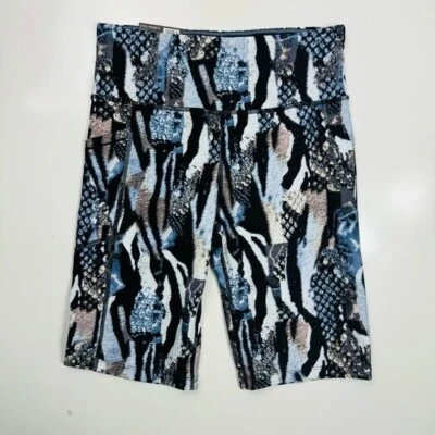 Bicicleta Calvin Klein Feminina Cintura Alta Curta Estampa Moda Animal Tamanho Pequeno - Imagem 1 de 4