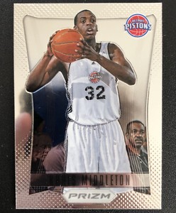 KHRIS MIDDLETON 2012-13 PANINI PRIZM ROOKIE RC #285 BUCKS 1ST PRIZM CARD📈