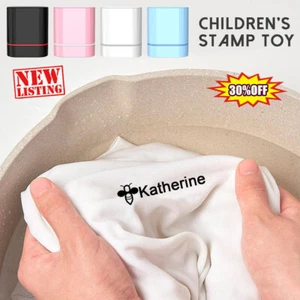 Personalised Name Stamp for Clothes Children Kids - Self Inking Labelling School - Picture 1 of 28