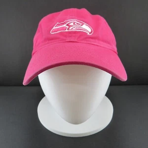 Seattle Seahawks NFL Women's Reebok Adjustable Hat, Pink - Picture 1 of 3