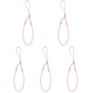 5 Pieces Mobile Phone Rope Hanging Parts Ladies Supply Accessory - Zdjęcie 1 z 12