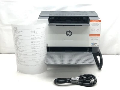HP LaserJet M209dwe Wireless Printer Page Count 28 & Power Supply - Image 1 of 4