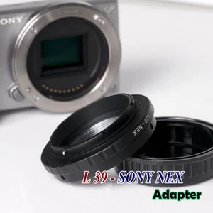 Bokkeh LTM L39-SONY E NEX Lens Adapter Black for Leica 39 RF - Picture 1 of 3
