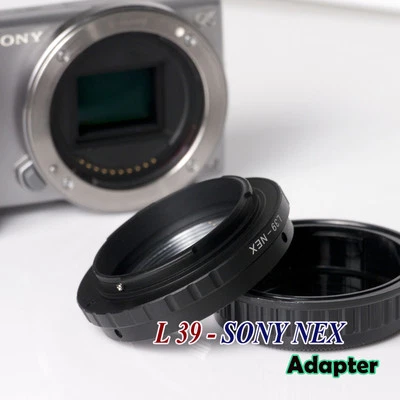 Bokkeh LTM L39-SONY E NEX Lens Adapter Black for Leica 39 RF - Image 1 of 3
