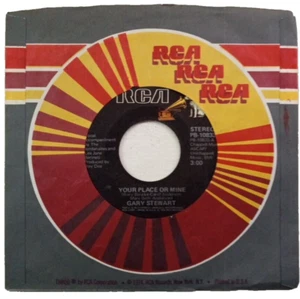 Gary Stewart, Your Place Or Mine / Lord, What A Woman, On Rca, Country, 45Rpm - Bild 1 von 7