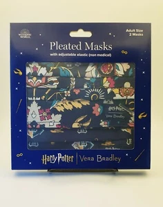 Pack de 2 mascarillas Vera Bradley Harry Potter nuevas en caja - Imagen 1 de 2