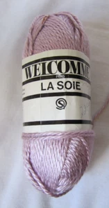 WILLKOMMEN La Soie 100% Seidengarn.  1,75 oz., 140yds. - Bild 1 von 2