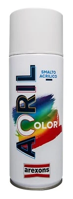 Smalto Vernice Spray Arexons Acrilcolor 400ml Acrilico Pittura Bomboletta