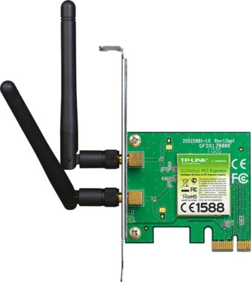 Scheda di rete Pci Express Wifi Tp Link Interna 300 Mbps TL-WN881ND - Immagine 1 di 4