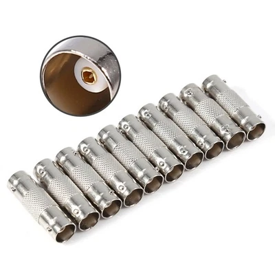 10PCS BNC Female To BNC Female Connector Couplers Adapter For CCTV Video Camera - Image 1 of 4