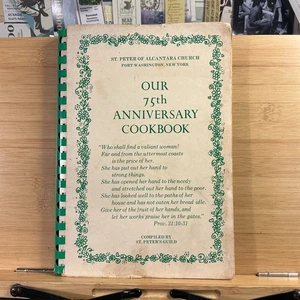 75th Anniversary Cookbook St. Peter Of Alcantara Church Port Washington, NY - Picture 1 of 4