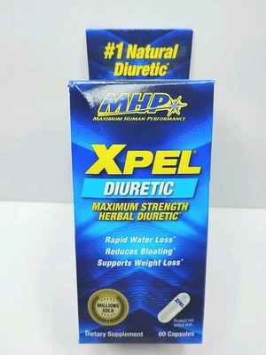 Diurético Maximum Human Performance Xpel força máxima - 60 cápsulas - EXP 08/27 - Imagem 1 de 4