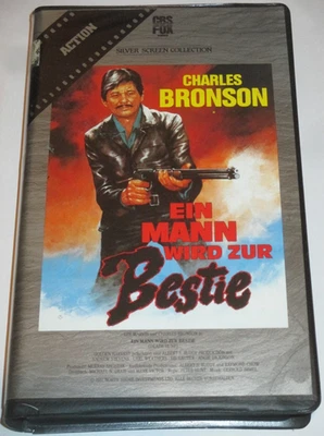 CBS/FOX silber - Ein Mann wird zur Bestie - VHS/Action/Charles Bronson/'81 - Bild 1 von 2