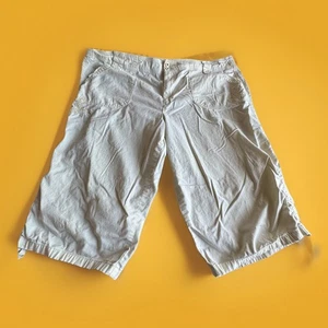 Gloria Vanderbilt Shorts Ivory Women's Size 22W Womens Pockets Straight Button - Picture 1 of 8