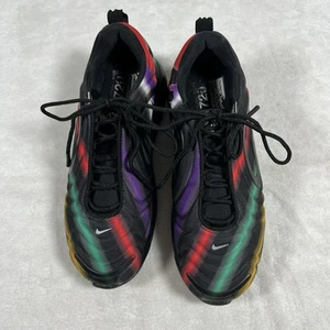 Zapatilla deportiva Nike Air Max 720 negra 'Color Streaks' M6/W8 AR9293-023 ¡Rara! Boost - Imagen 1 de 7