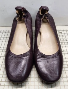 Everlane Womens Leather The Heeled Ballet Block Heel Pumps Black Size 7 Shoes - Picture 1 of 8