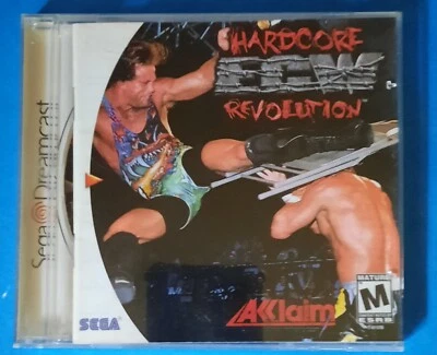 Sega Dreamcast-ECW: Hardcore Revolution (2000) - Case, Book & Game Disc - Image 1 of 3