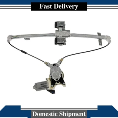 Regulador de ventana trasera Dorman con motor lado izquierdo 1x se adapta a Dakota doble/cabina cuádruple Foto 1 de 3