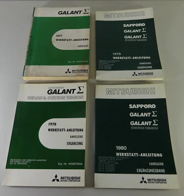 Manual De Taller Mitsubishi Galant Sigma / Sapporo / Sedán Año 1977 - 1980 - Imagen 1 de 4