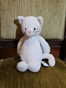 Jellycat Original BASHFUL CREAM KITTEN New NWT Soft Plush Stuffed Animal Cat New - Picture 1 of 6