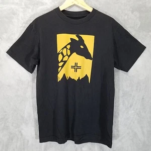 Camisa LRG Elevada Grupo de Investigación para Hombre Mediana Negra Naranja Mangas Cortas Informal - Imagen 1 de 6