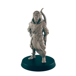 Human Male Woodsman - Everyday Folk - Minis - EC3D - - Dungeons & Dragons - RPG - Imagen 1 de 5
