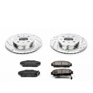 PowerStop Disc Brake Kit - Front - Fits Acura Integra 1994-2001, Honda Civic 199 - Picture 1 of 18