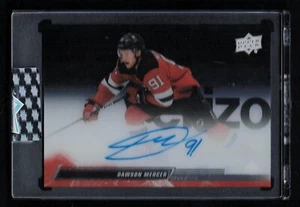 2022-23 Upper Deck UD Clear Cut Autograph #CC-DM Dawson Mercer - Picture 1 of 1