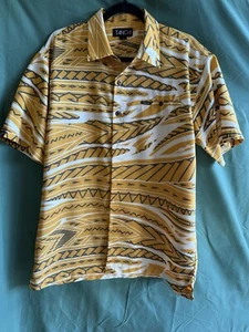 Tanoa Polynesian Tribal  Samoan Shirt sz.L - Picture 1 of 6