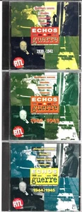 Lote De 3 Cd ECHOS DE GUERRA 1939 1945 - Imagen 1 de 2