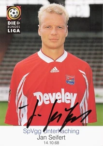 Jan Seifert - Autogrammkarte signiert SpVgg Unterhaching - Bild 1 von 1