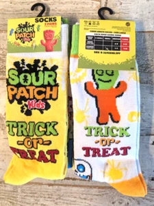 Sour Patch Kids Socks, Trick or Treat, Halloween, NWT Unisex 8-12, Odd Sox Candy - Picture 1 of 5